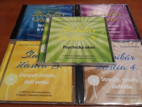 Šlabikár šťastia 1+2+3+4+5 - Kolekcia audiokníh