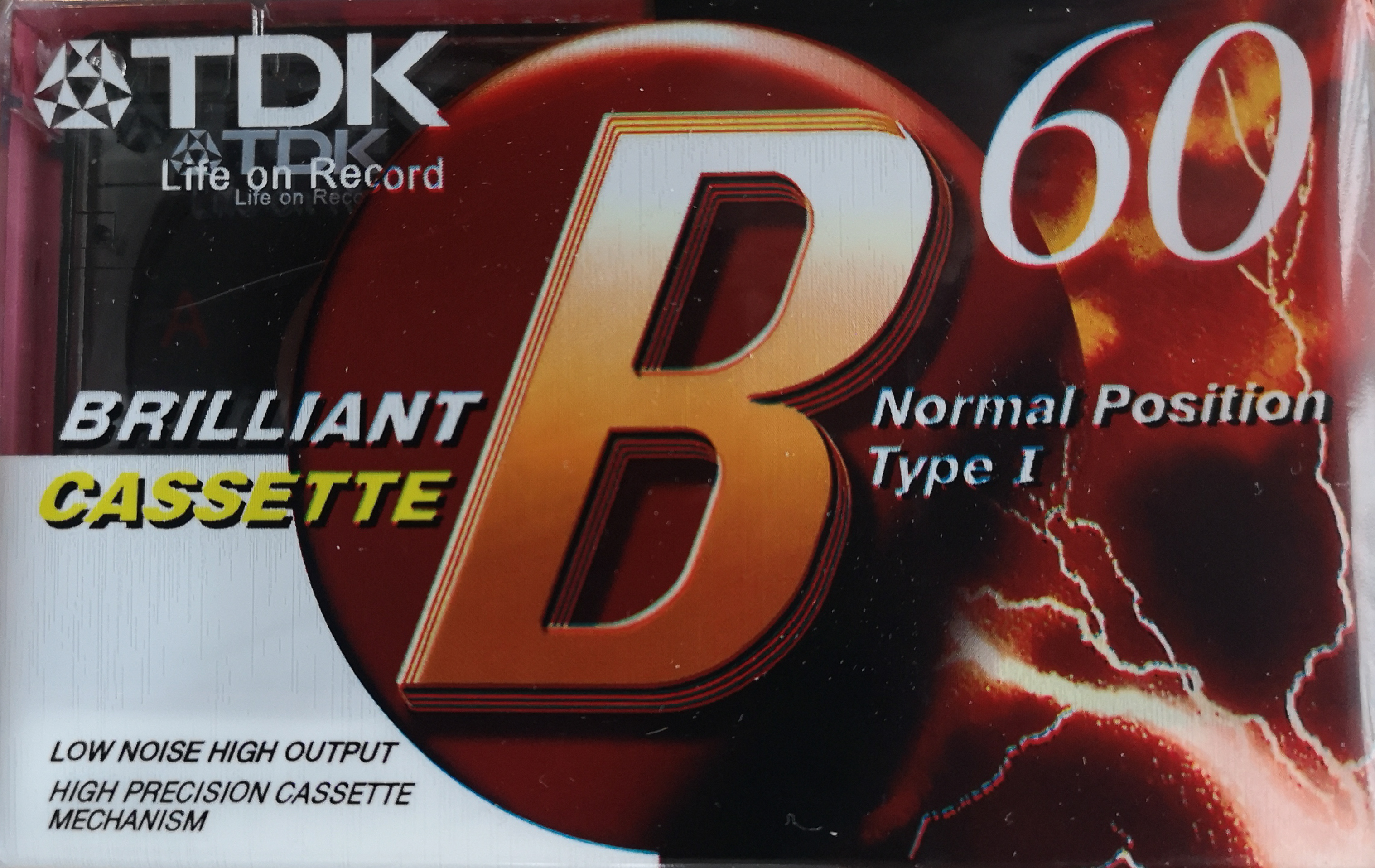 Magnetofónová kazeta TDK B60