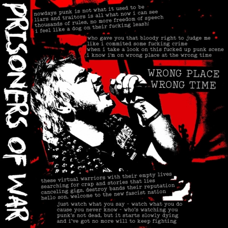 Prisoners Of War - Wrong Place / Wrong Time (LP)