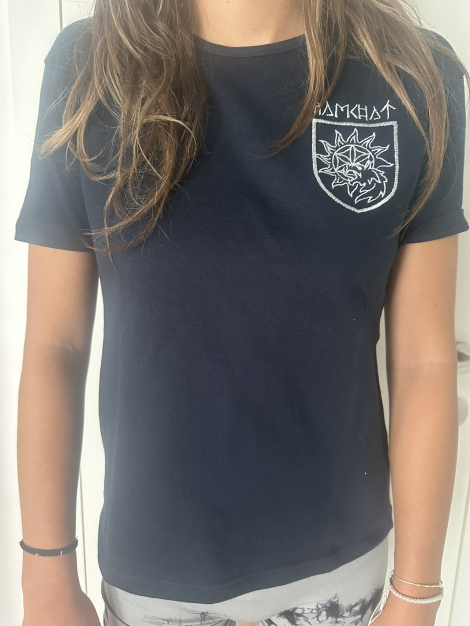 Ramchat - Tmavomodré dámske tričko (TS)