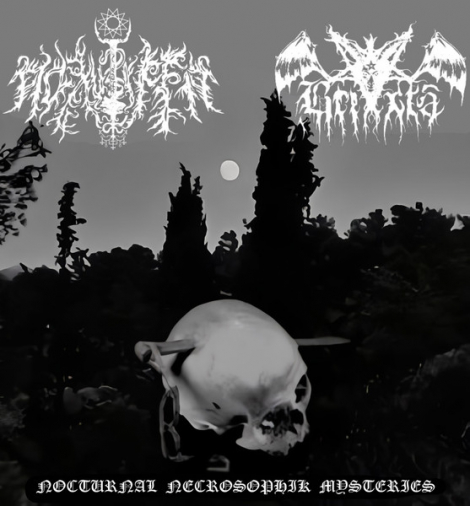 Noxulifer / Brixxta - Nocturnal Necrosophik Mysteries (CD)