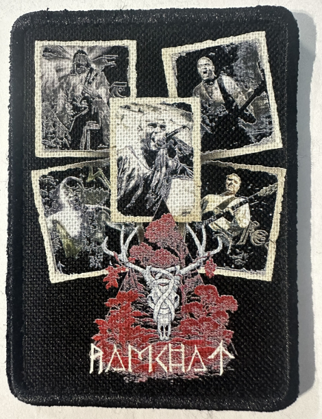 Ramchat - Rmut - kapela (čierna fotonášivka)