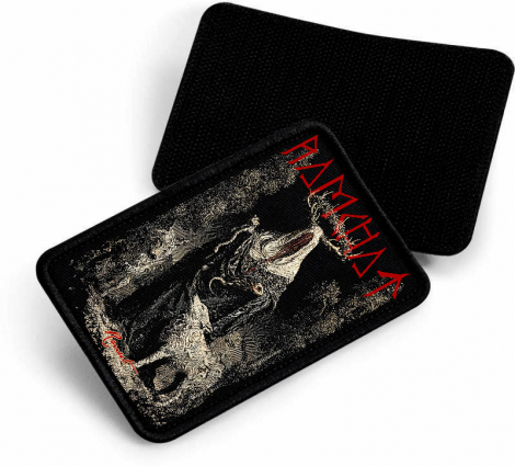 Ramchat - Rmut - postava a vlci (čierna fotonášivka)