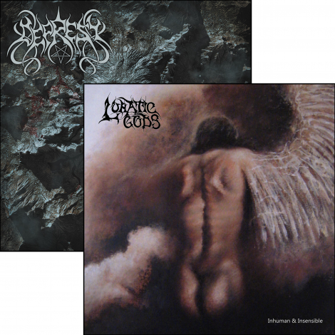 Lunatic Gods + Depresy - Inhuman & Insensible + Depresy (LP + LP)