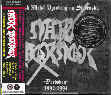 Dark Mordor - Thrash Metal vyrobený na Slovensku (Predohra) 1992-1994 (3 CD)