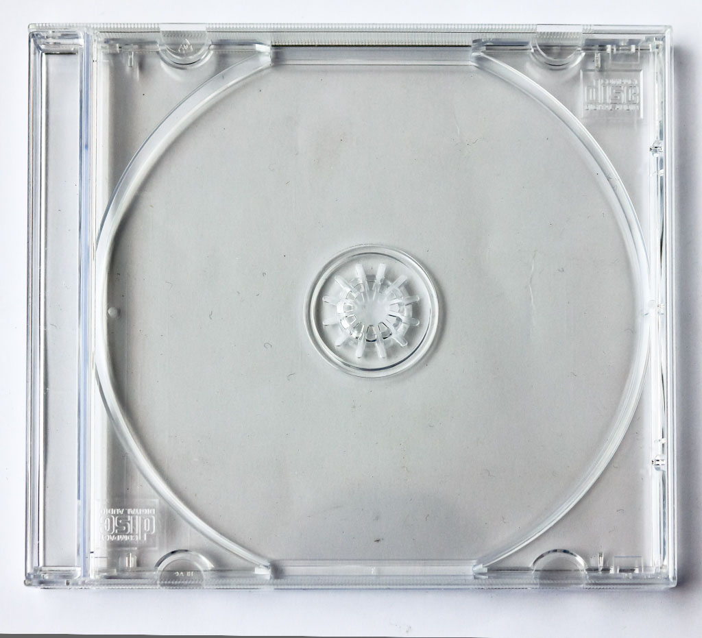 CD klasická priehľadná škatuľka