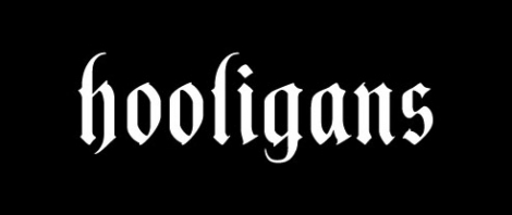 HOOLIGANS - Biely slogan