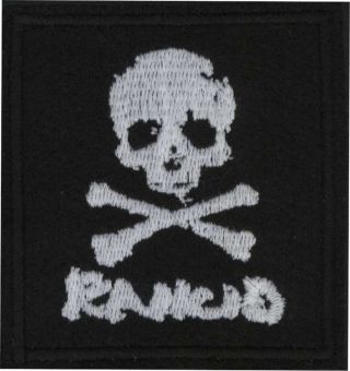 RANCID - Biele logo s lebkou