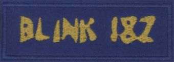 BLINK 182 - Žlté logo