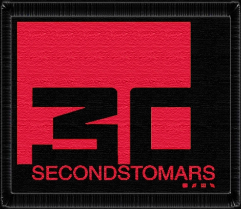 30 SECONDS TO MARS - VÝPREDAJ - Štvorcové logo kapely