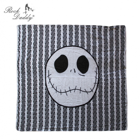 NIGHTMARE BEFORE CHRISTMAS 01 - Čierno-biela šatka